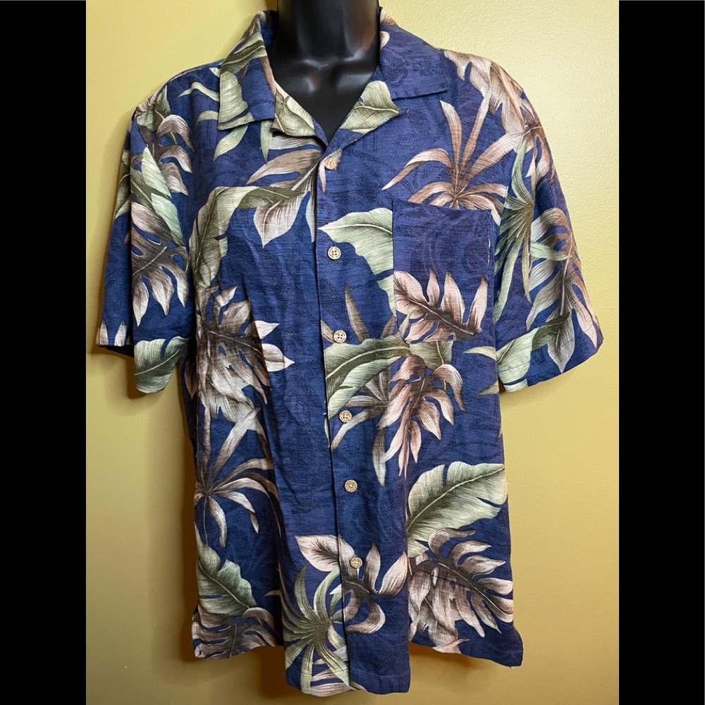 Batek Bay Men’s Hawaiian 🌺 Silk Shirt